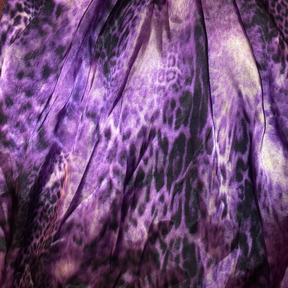 Purple leopard print dress - Picture 4 of 4